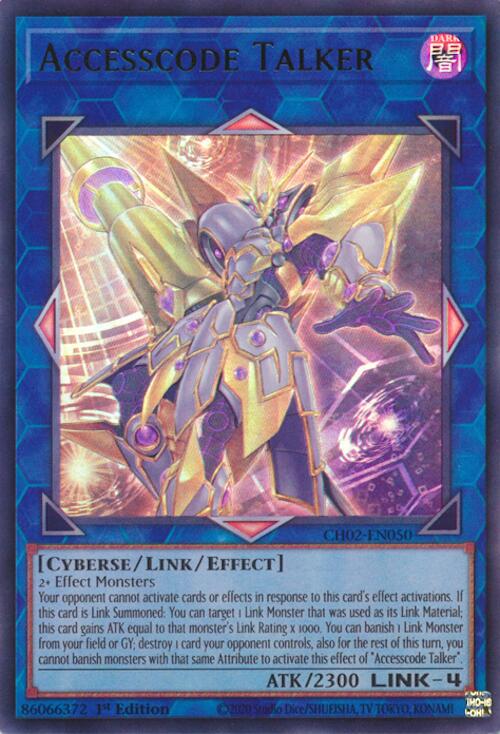 Accesscode Talker [CH02-EN050] Ultra Rare | Total Play
