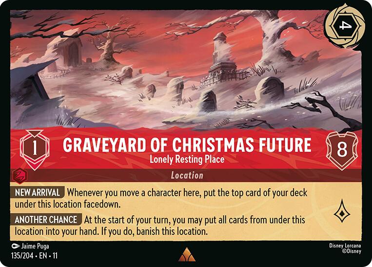 Graveyard of Christmas Future - Lonely Resting Place (135/204) [Winterspell] | Total Play