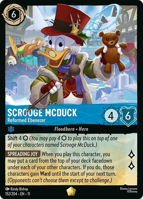 Scrooge McDuck - Reformed Ebenezer (152/204) [Winterspell] | Total Play