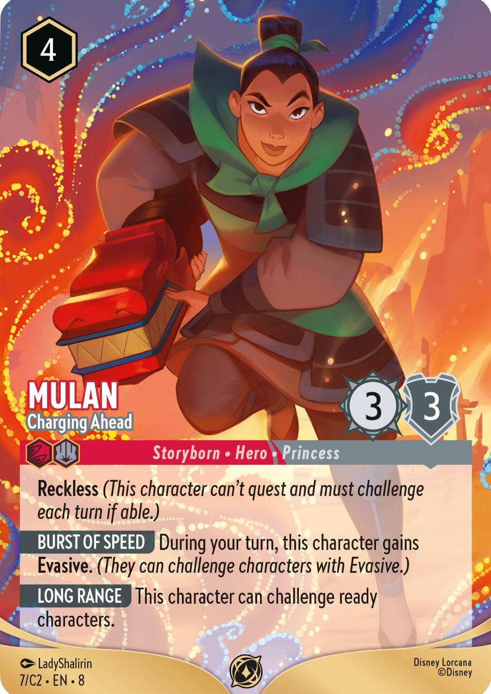 Mulan - Charging Ahead (7) (7) [Promo Cards] | Total Play