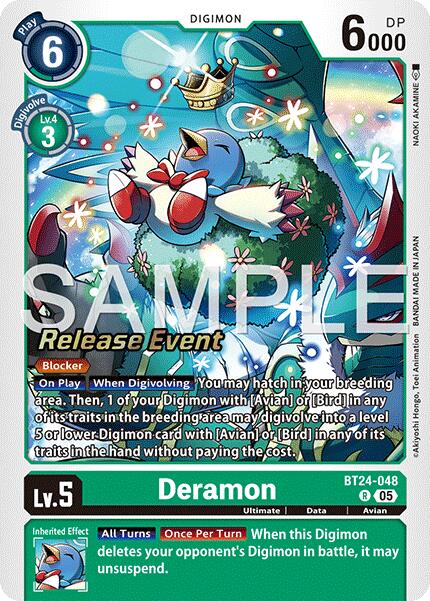 Deramon [BT24-048] [Time Stranger Release Events Cards] | Total Play
