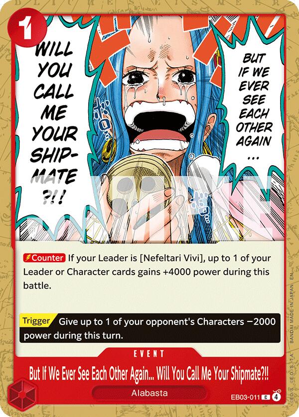 But If We Ever See Each Other Again... Will You Call Me Your Shipmate?!! [Extra Booster: One Piece Heroines Edition] | Total Play