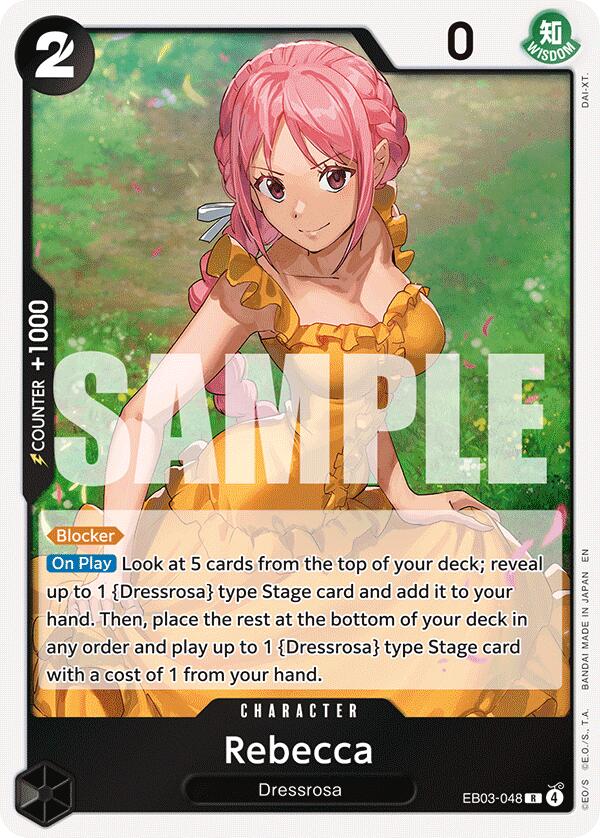 Rebecca [Extra Booster: One Piece Heroines Edition] | Total Play