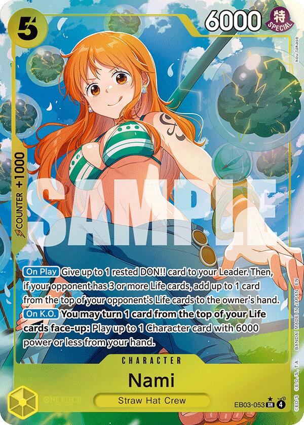 Nami (Alternate Art) [Extra Booster: One Piece Heroines Edition] | Total Play