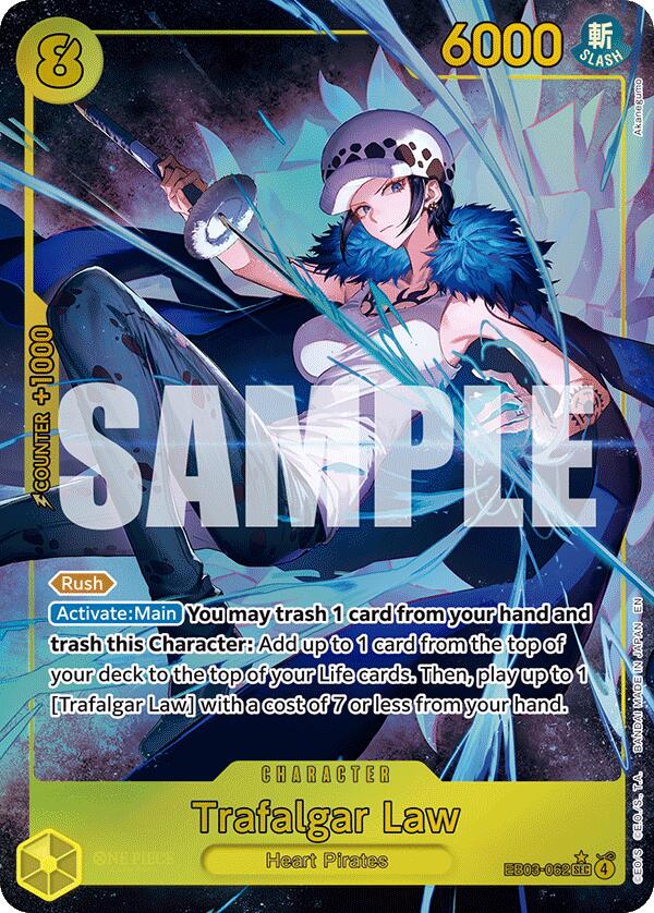 Trafalgar Law (Alternate Art) [Extra Booster: One Piece Heroines Edition] | Total Play