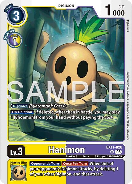 Hanimon [EX11-020] [Dawn of Liberator] | Total Play