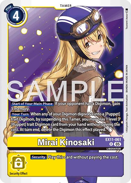 Mirai Kinosaki [EX11-061] [Dawn of Liberator] | Total Play