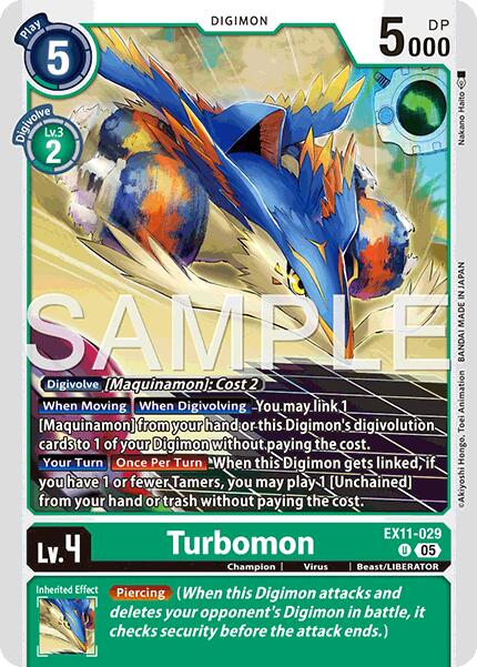Turbomon [EX11-029] [Dawn of Liberator] | Total Play