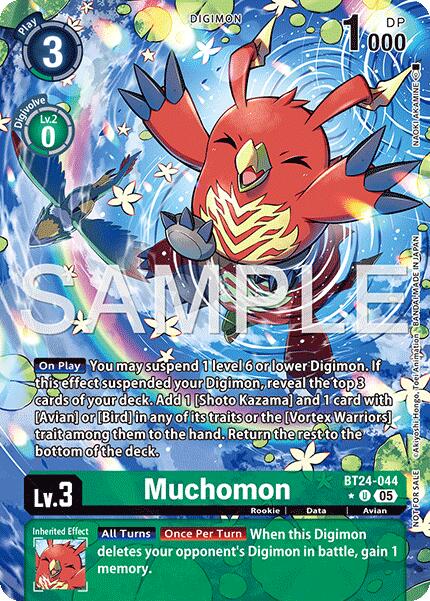 Muchomon [BT24-044] (Box Topper) [Time Stranger] | Total Play