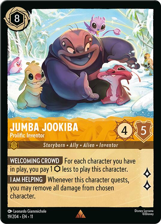 Jumba Jookiba - Prolific Inventor (19/204) [Winterspell] | Total Play