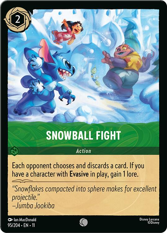 Snowball Fight (95/204) [Winterspell] | Total Play