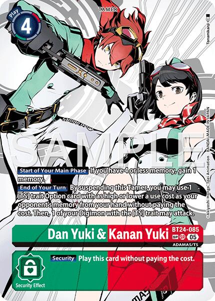 Dan Yuki & Kanan Yuki [BT24-085] (SP) [Time Stranger] | Total Play