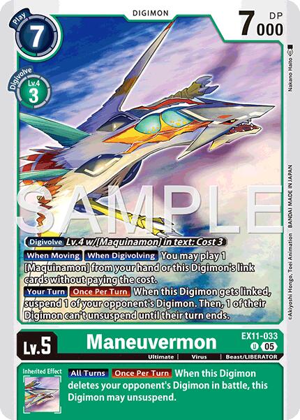 Maneuvermon [EX11-033] [Dawn of Liberator] | Total Play