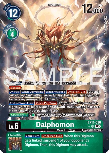 Dalphomon [EX11-036] (Alternate Art) [Dawn of Liberator] | Total Play