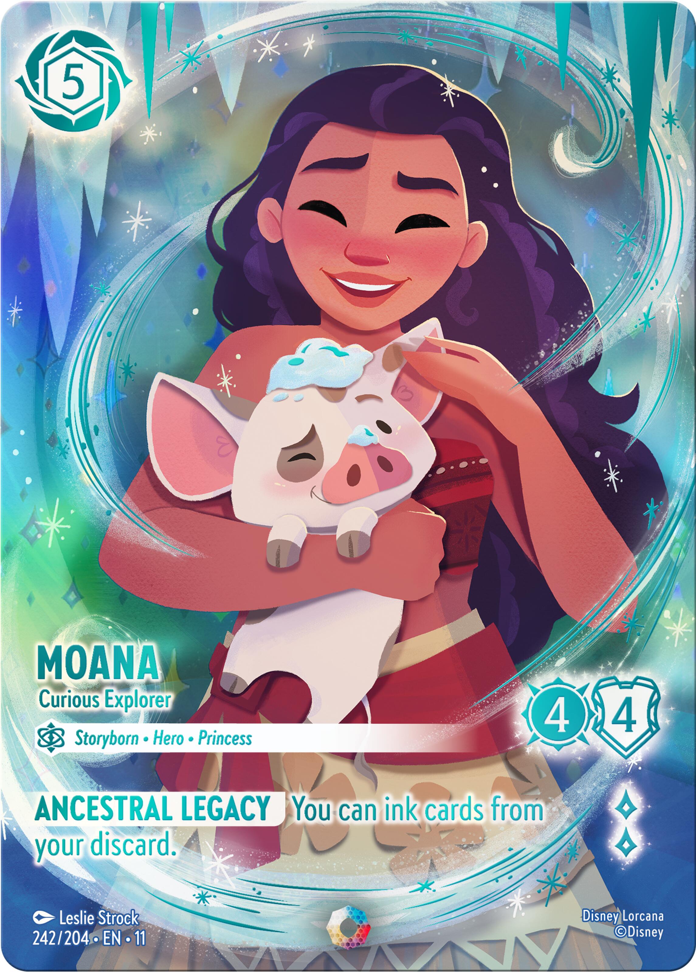 Moana - Curious Explorer (Iconic) (242/204) [Winterspell] | Total Play
