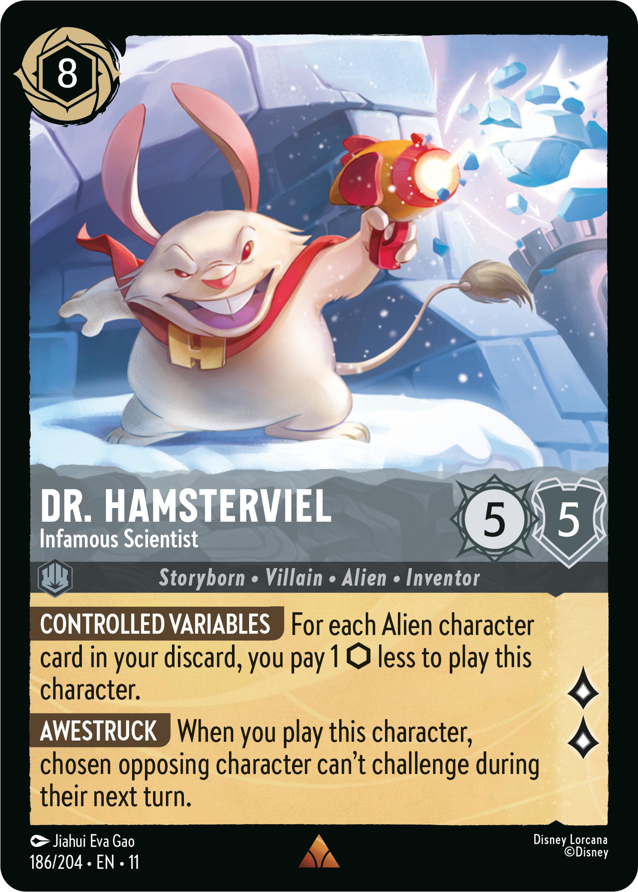 Dr. Hamsterviel - Infamous Scientist (186/204) [Winterspell] | Total Play