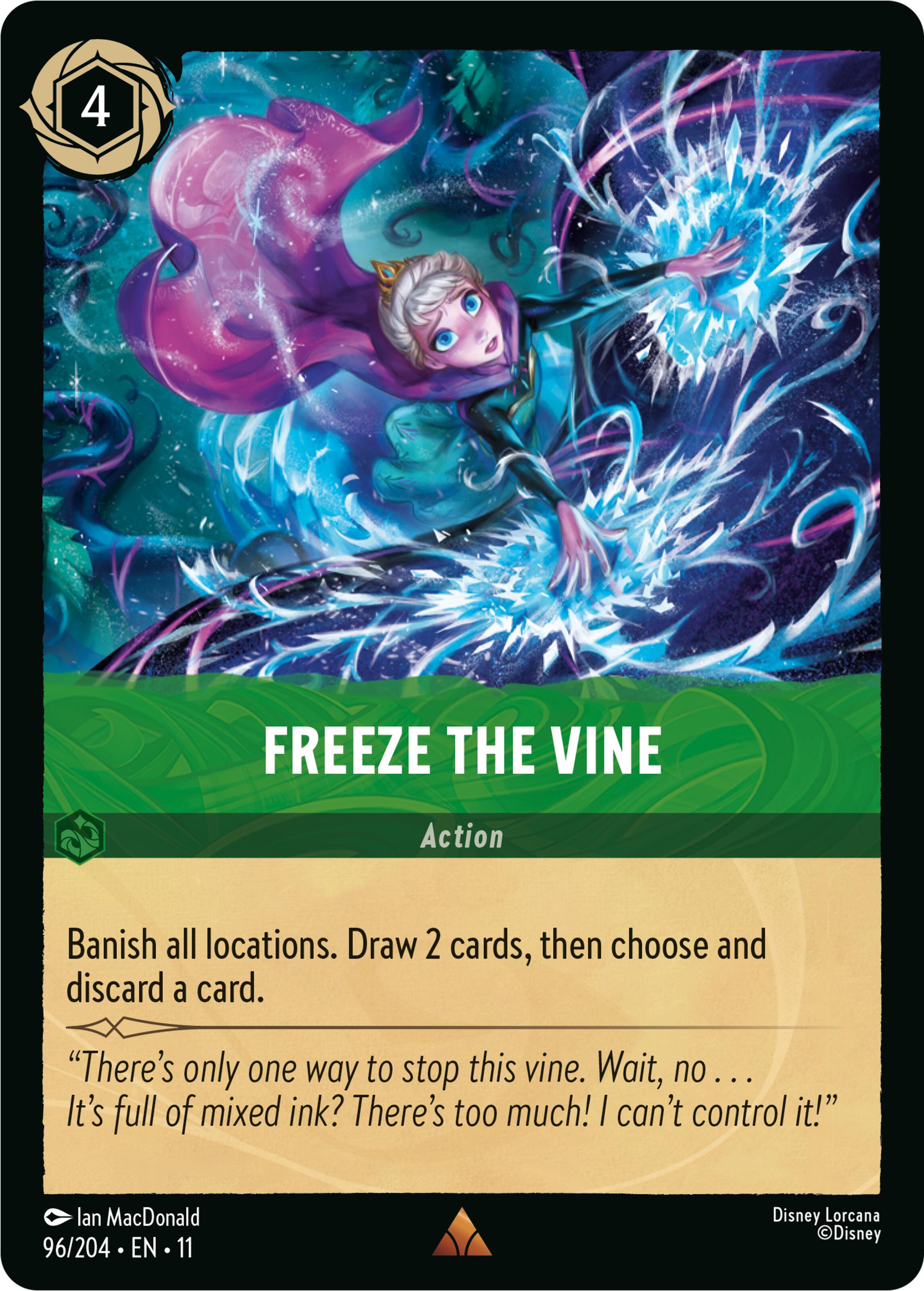 Freeze the Vine (96/204) [Winterspell] | Total Play