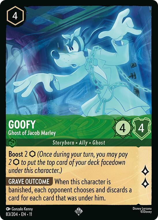 Goofy - Ghost of Jacob Marley (83/204) [Winterspell] | Total Play