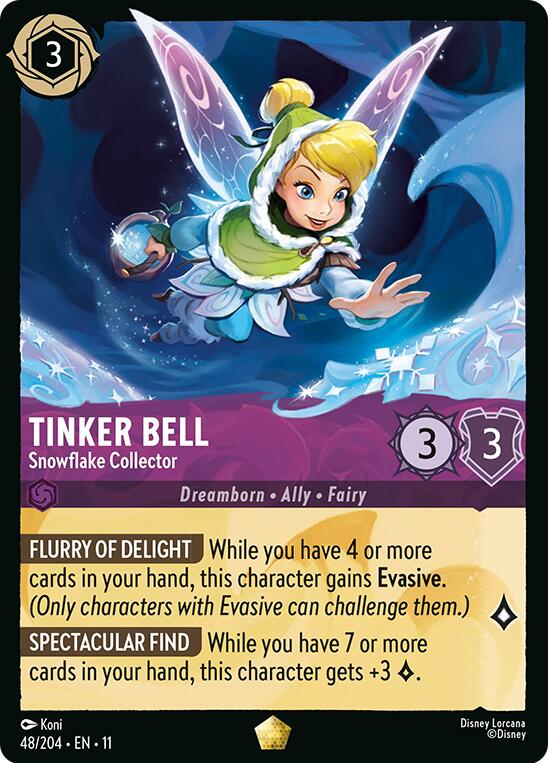 Tinker Bell - Snowflake Collector (48/204) [Winterspell] | Total Play
