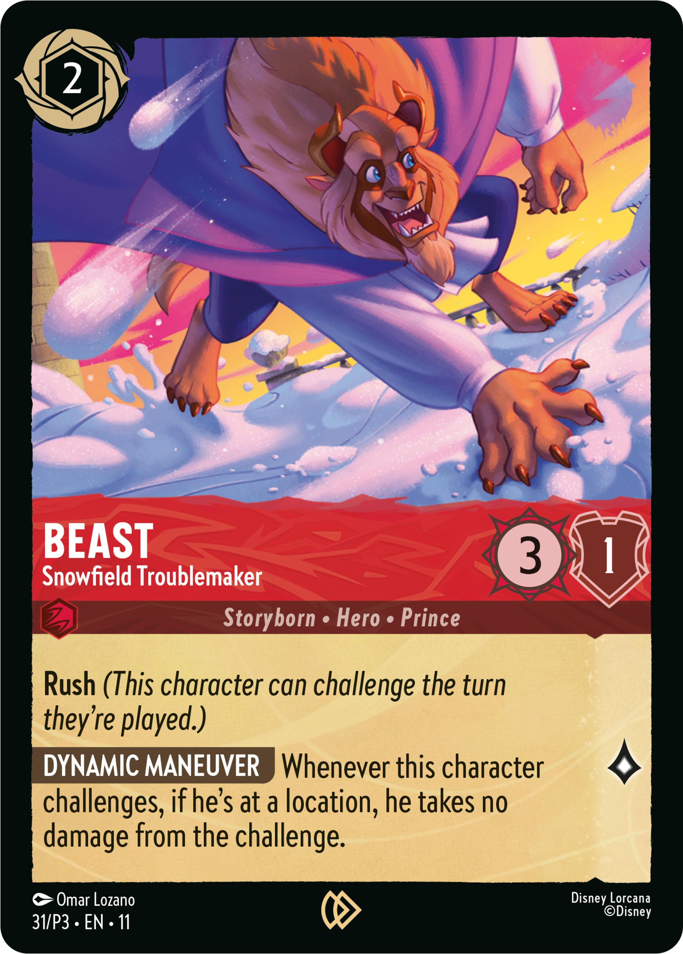 Beast - Snowfield Troublemaker (31) [Promo Cards] | Total Play