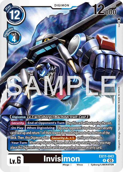 Invisimon [EX11-043] [Dawn of Liberator] | Total Play