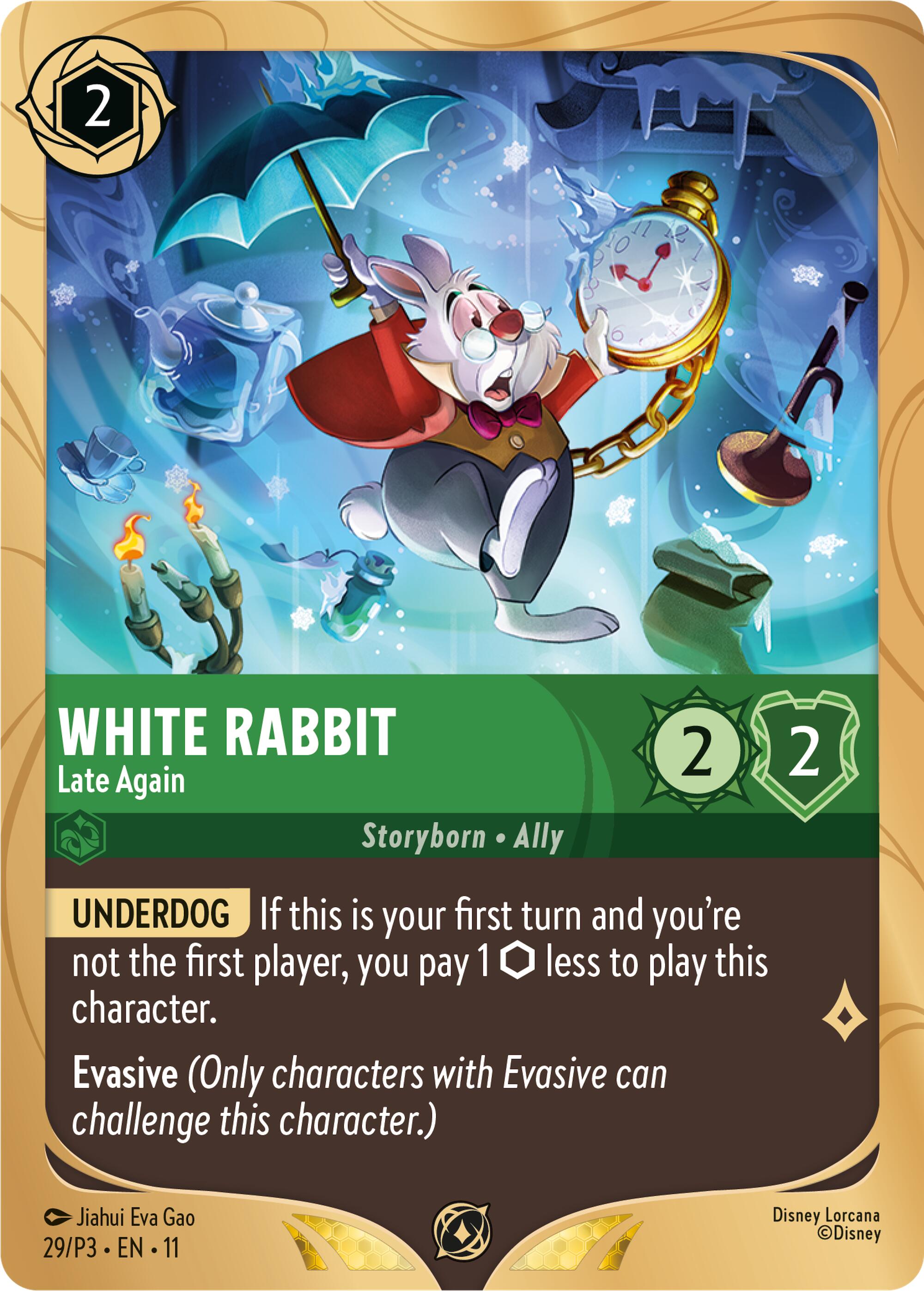 White Rabbit - Late Again (29) [Promo Cards] | Total Play