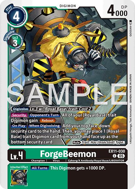ForgeBeemon [EX11-030] [Dawn of Liberator] | Total Play