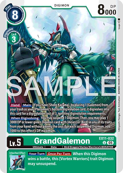 GrandGalemon [EX11-032] [Dawn of Liberator] | Total Play