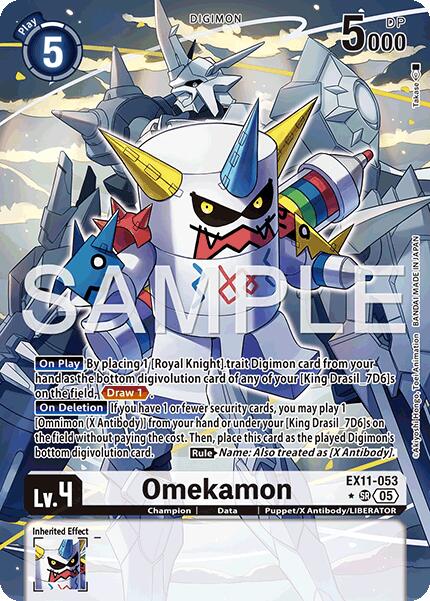 Omekamon [EX11-053] (Alternate Art) [Dawn of Liberator] | Total Play
