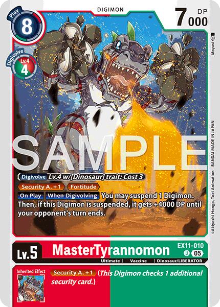 MasterTyrannomon [EX11-010] [Dawn of Liberator] | Total Play