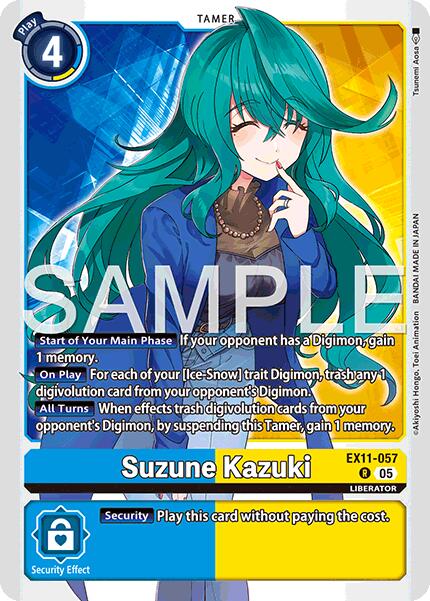 Suzune Kazuki [EX11-057] [Dawn of Liberator] | Total Play