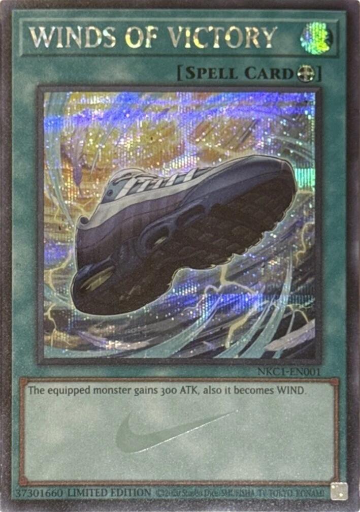 Winds of Victory [NKC1-EN001] Prismatic Secret Rare | Total Play