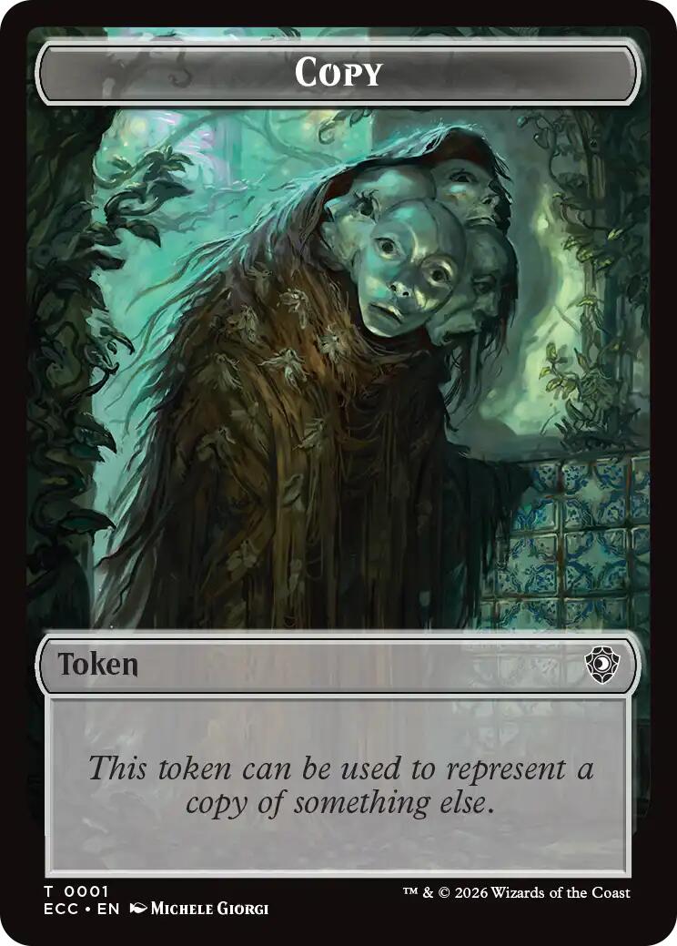 Copy // Elemental (0002) Double-Sided Token [Lorwyn Eclipsed Tokens] | Total Play
