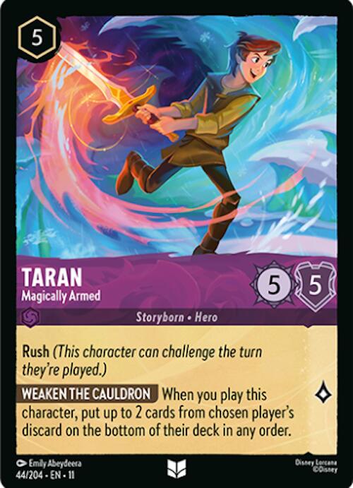 Taran - Magically Armed (44/204) [Winterspell] | Total Play