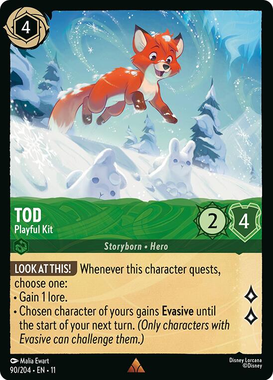 Tod - Playful Kit (90/204) [Winterspell] | Total Play
