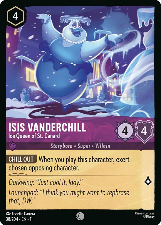 Isis Vanderchill - Ice Queen of St. Canard (38/204) [Winterspell] | Total Play