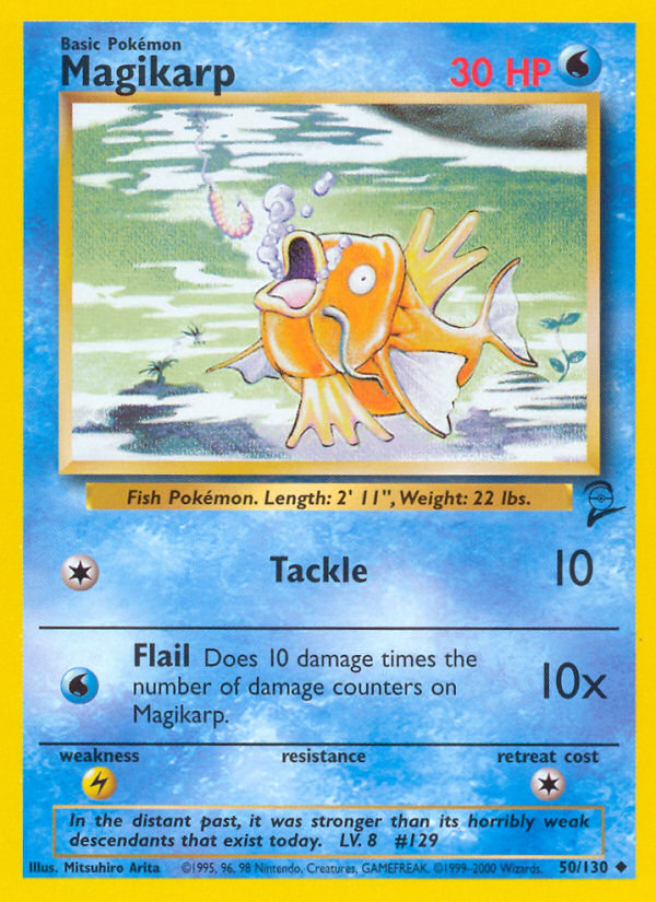 Magikarp (50/130) [Base Set 2] | Total Play