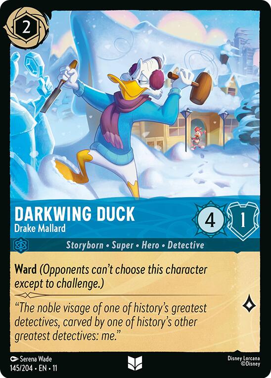 Darkwing Duck - Drake Mallard (145/204) [Winterspell] | Total Play
