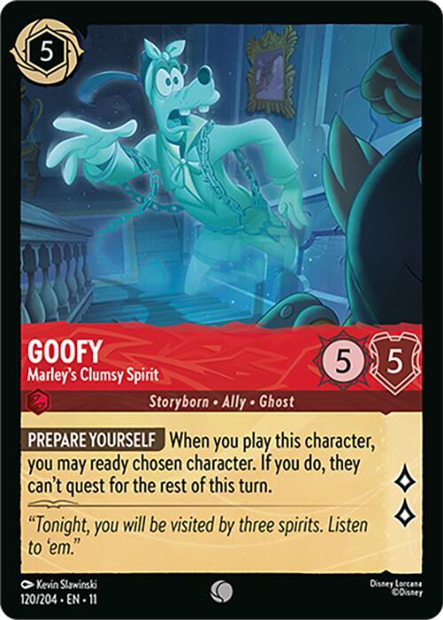 Goofy - Marley's Clumsy Spirit (120/204) [Winterspell] | Total Play
