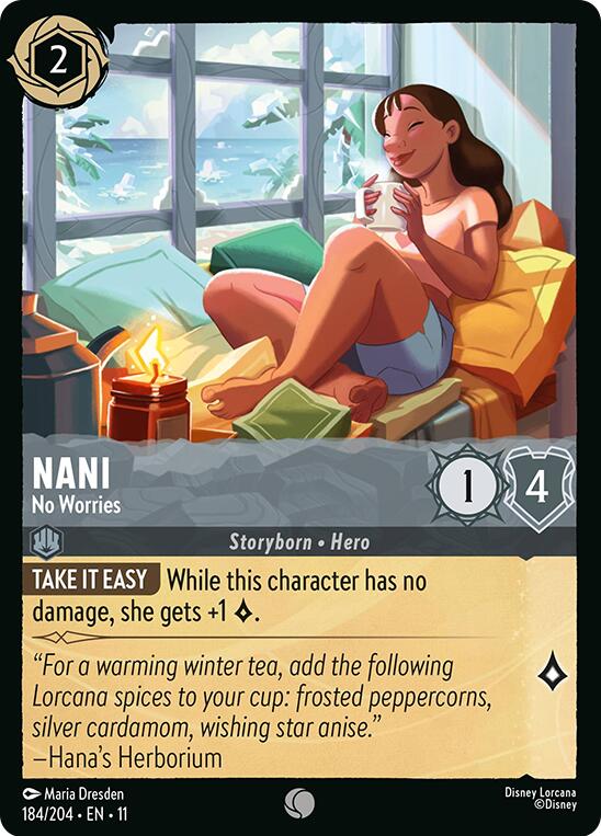 Nani - No Worries (184/204) [Winterspell] | Total Play