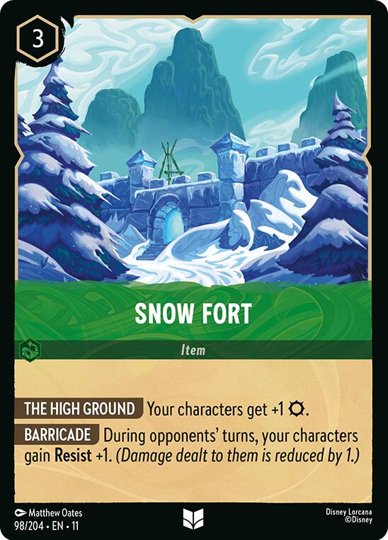 Snow Fort (98/204) [Winterspell] | Total Play
