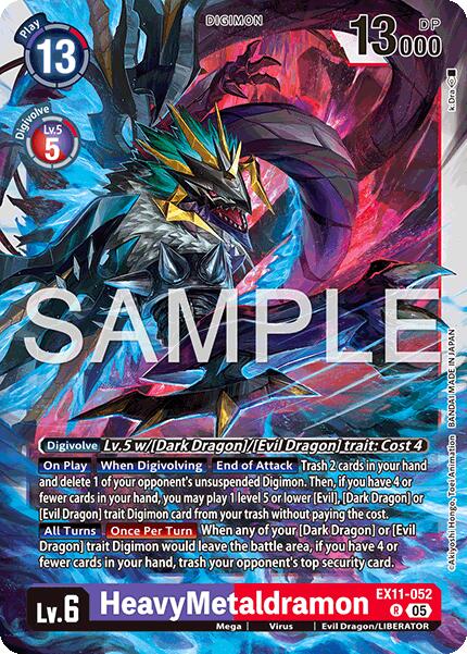 HeavyMetaldramon [EX11-052] [Dawn of Liberator] | Total Play