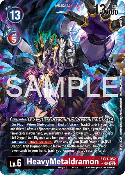 HeavyMetaldramon [EX11-052] (Box Topper) [Dawn of Liberator] | Total Play