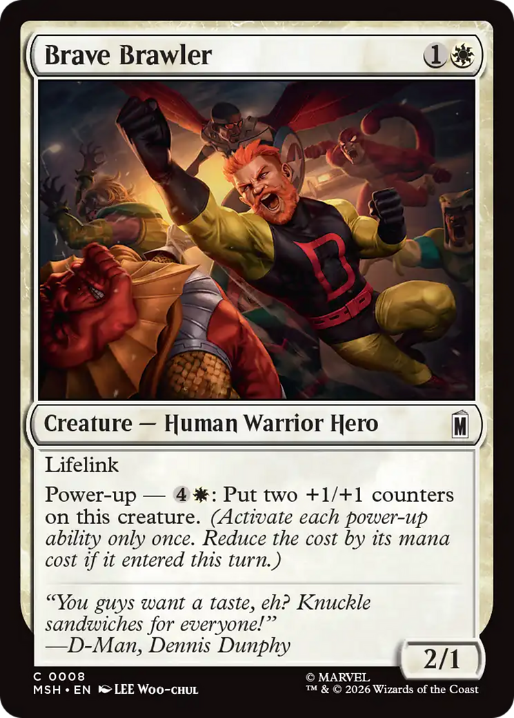Brave Brawler [Marvel Super Heroes] | Total Play