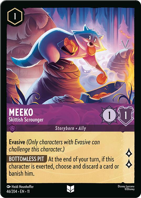 Meeko - Skittish Scrounger (46/204) [Winterspell] | Total Play