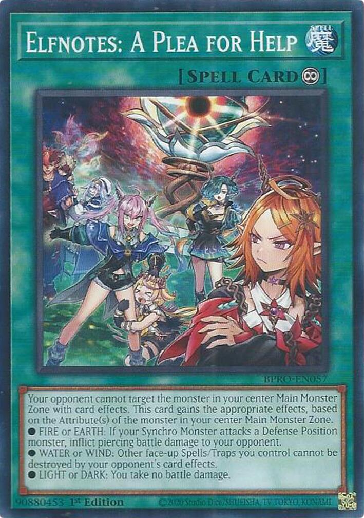 Elfnotes: A Plea for Help [BPRO-EN057] Common | Total Play