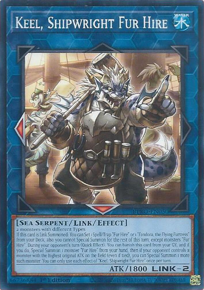 Keel, Shipwright Fur Hire [BPRO-EN050] Common | Total Play