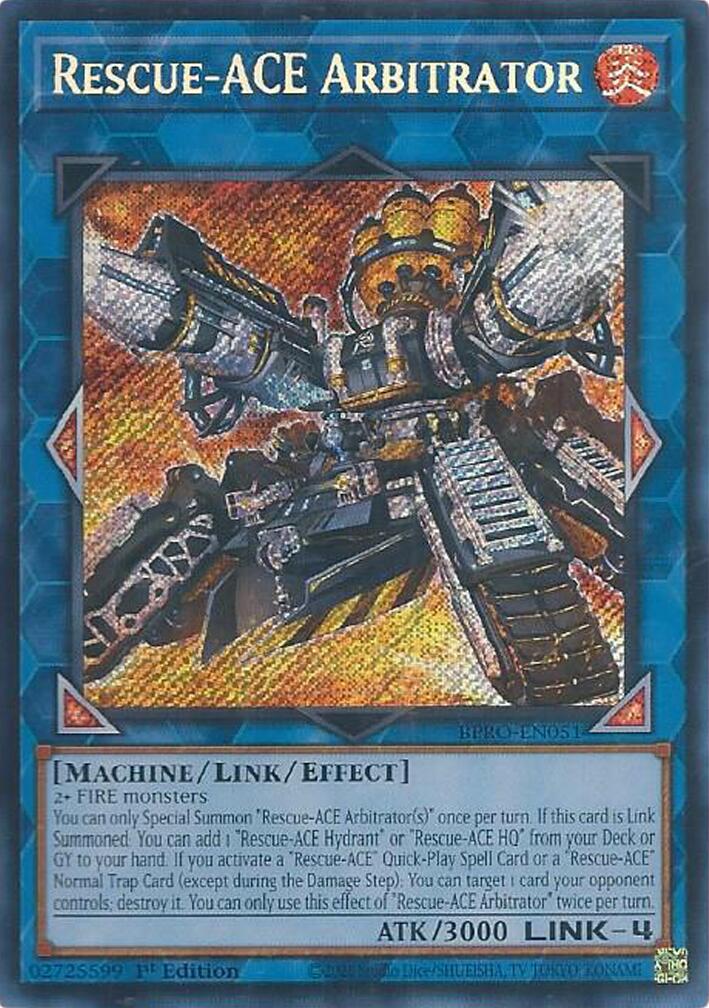 Rescue-ACE Arbitrator [BPRO-EN051] Secret Rare | Total Play