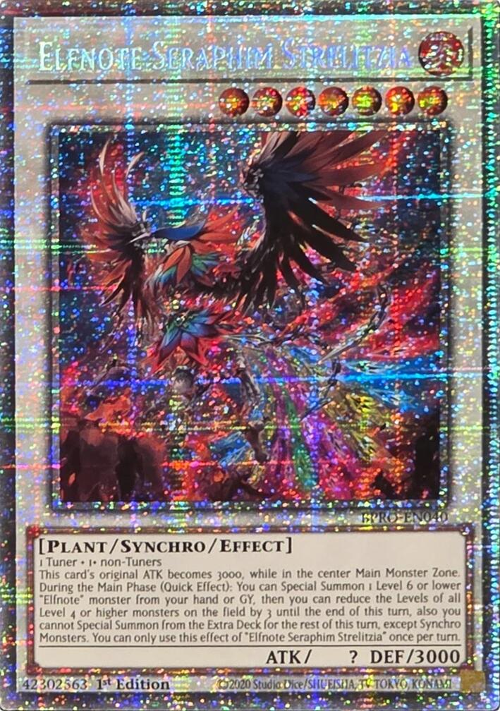 Elfnote Seraphim Strelitzia (Starlight Rare) [BPRO-EN040] Starlight Rare | Total Play