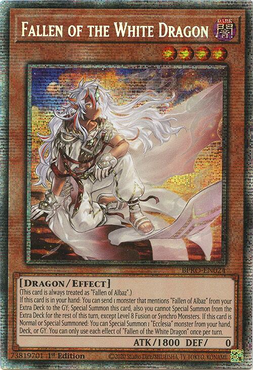 Fallen of the White Dragon (Starlight Rare) [BPRO-EN024] Starlight Rare | Total Play